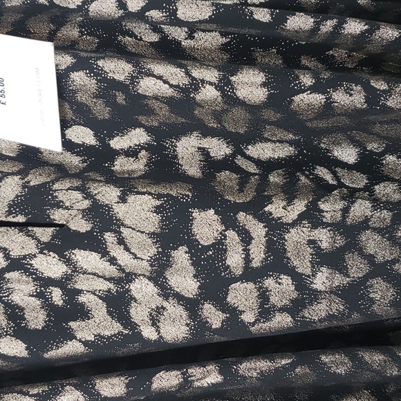 ASOS FOIL WRAP MIDI DRESS - Picture 11 of 11